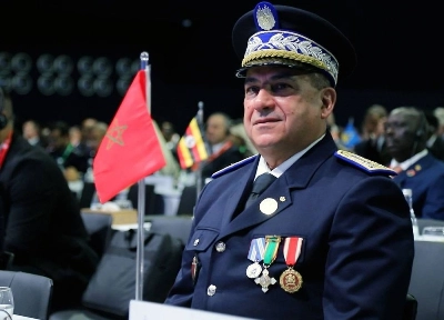 Mohamed Dkhissi, directeur central de la police judiciaire, chef du Bureau central national d'Interpol à Rabat et vice-président Afrique d'Interpol