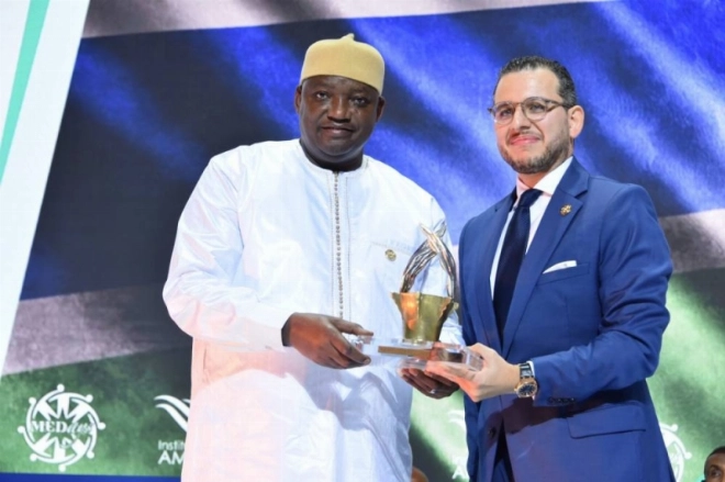 Grand Prix MEDays 2025- Adama Barrow, Président de la République de Gambie.