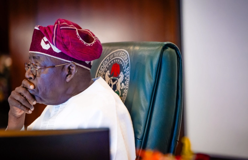 Le président nigérian Bola Ahmed Tinubu