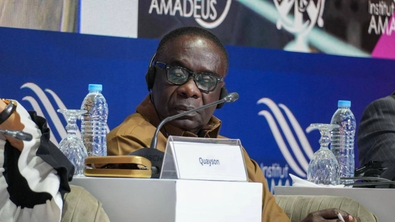 James Gyakye Quayson, ministre délégué des Affaires étrangères de Ghana
