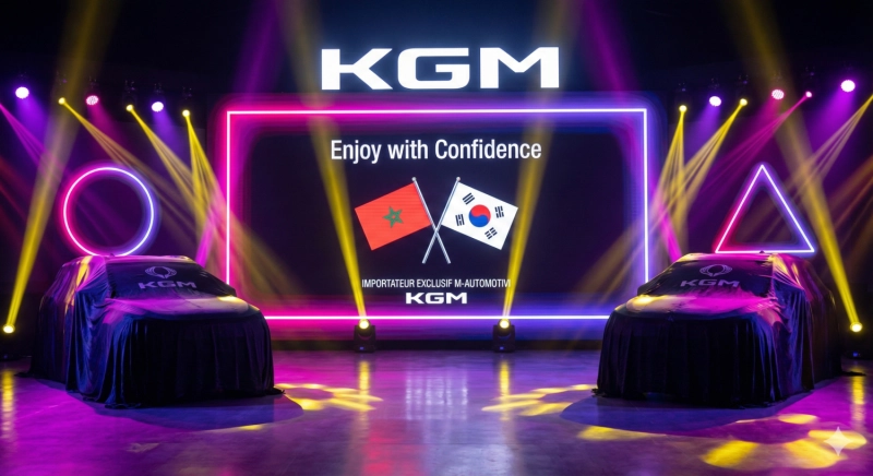 KGM fait son grand retour au Maroc avec une gamme moderne et robuste, grâce à un partenariat stratégique avec M-Automotiv.