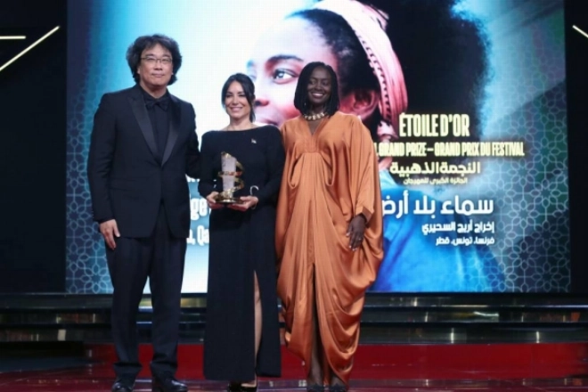 Debora Lobe Naney est récompensée pour sa performance dans Promis le ciel d’Erige Sehiri- FIFM 2025