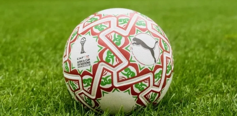 Le ballon de la CAN Maroc 2025 "ITRI"