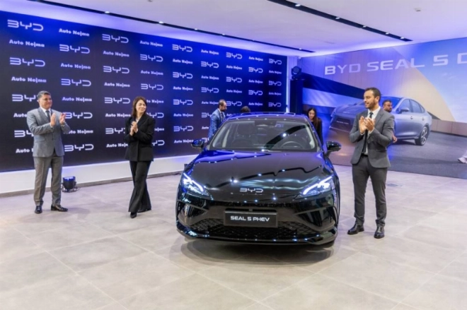 Lancement de la nouvelle BYD SEAL 5 DM-i PHEV au Showroom de BYD Bahmad à Casablanca.