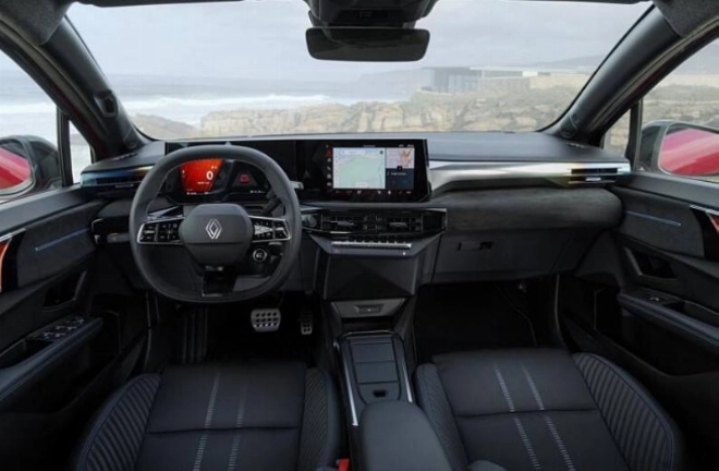 L’habitacle de la Clio 6 accueille un système OpenR Link avec Google intégré reposant sur deux écrans de 10,1 pouces.