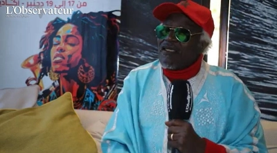 La star ivoirienne du reggae Alpha Blondy- Timitar 2025.