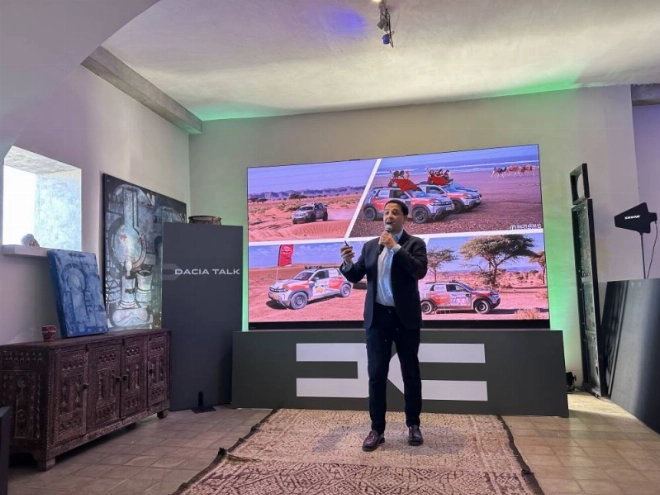 Abdelhamid Lotfi, Directeur Marketing Dacia Maroc. Dacia Talk 6.