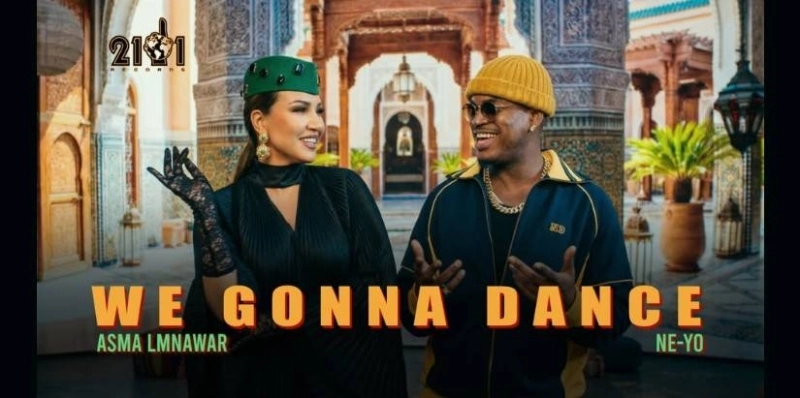 Asmaa Lamnawar chante We Gonna Dance avec le chanteur américain Ne-Yo. CAN 2025.