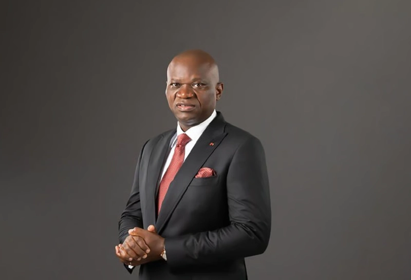Le président gabonais, Brice Clotaire Oligui Nguema,