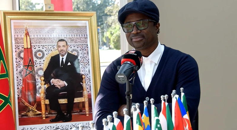 Alassane N’Dour, ancien international sénégalais invité de l'émission Yes We CAN.