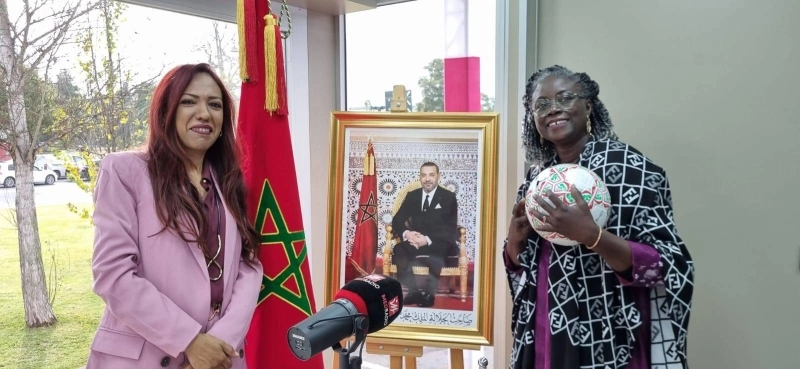 Filomena Mendes Mascarenhas Tipote, ambassadrice de la République de Guinée-Bissau au Royaume du Maroc invitée de Yes We CAN.