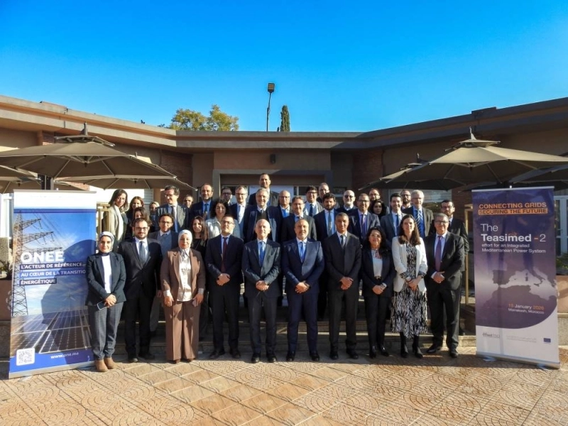 À Marrakech, les acteurs régionaux de l’énergie ont échangé sur les enjeux techniques et stratégiques de l’intégration des réseaux électriques en Méditerranée.