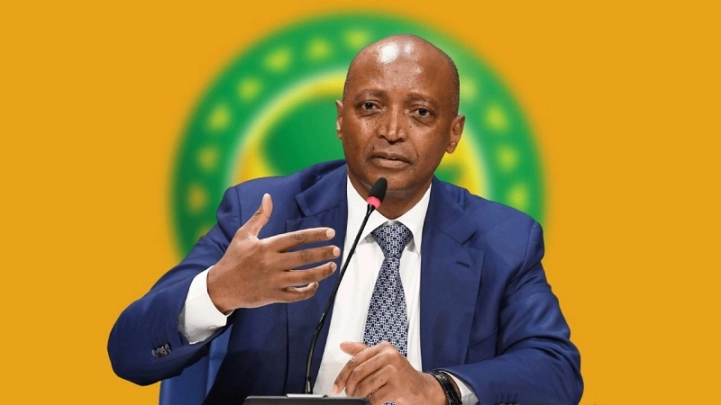 Patrice Motsepe, président de la Confédération africaine de football.