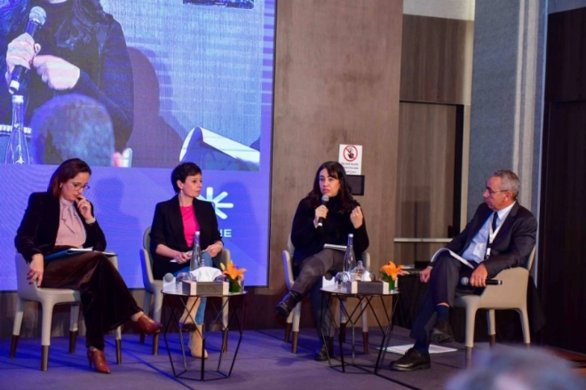 Intervenantes de la table ronde "Impact social, méthodologie, enjeux et défis"