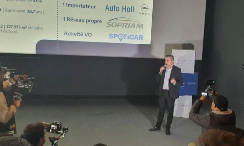 Yves Peyrot des Gachons, DG Stellantis Maroc et de Sopriam.