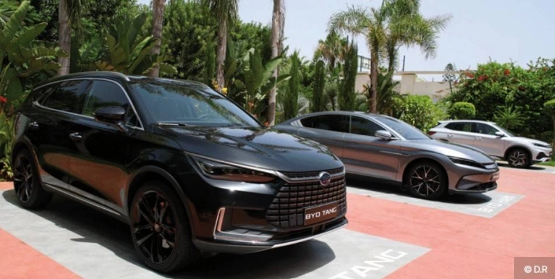 La marque chinoise BYD est numéro 1 des véhicules à nouvelles énergies (NEV) au Maroc.