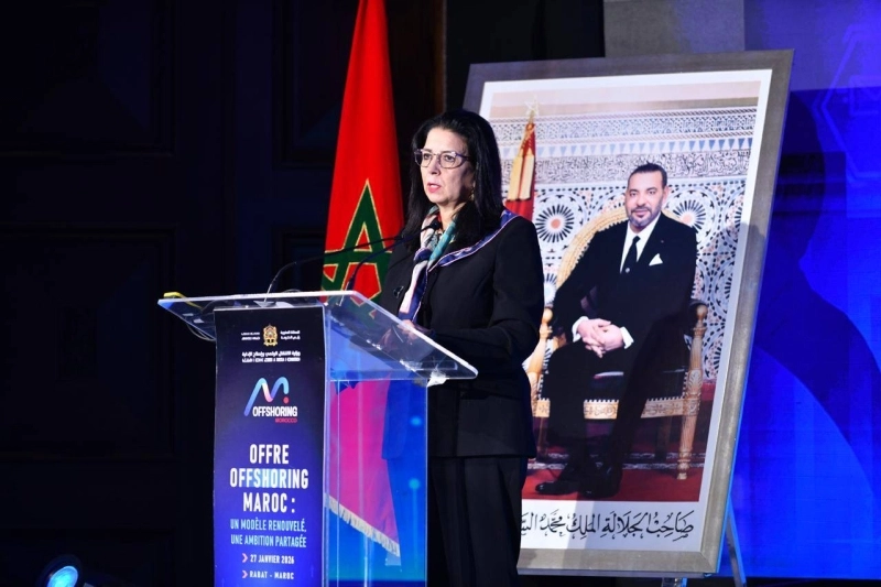 Amal El Fallah Seghrouchni Ministre déléguée de la Transition Numérique et de la Réforme de l’Administration.