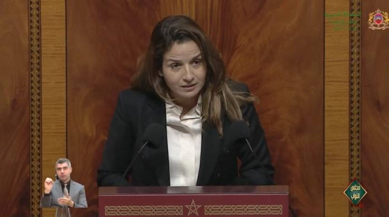 Leila Benali, ministre de la Transition énergétique et du Développement durable.