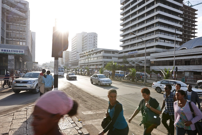 Addis-Abeba, capitale de l’Éthiopie,