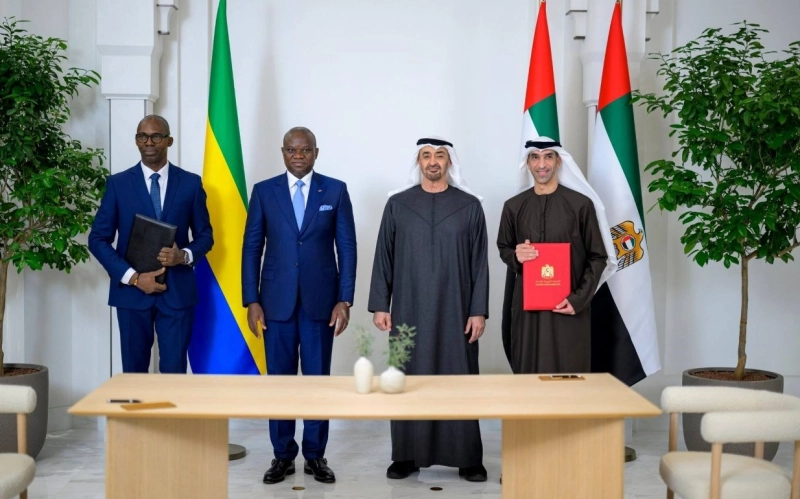 La visite officielle du président gabonais, Brice Clotaire Oligui Nguema aux Émirats arabes unis