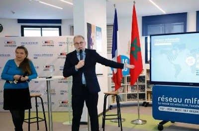 Sophie Churlet, Coordonnatrice du mlfmonde et Jean-Marc Merriaux, Directeur général du réseau