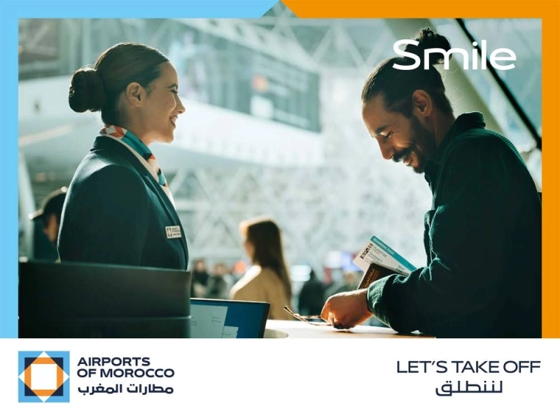 La campagne « Let’s Take Off » accompagne la stratégie Aéroport 2030 en mettant l’accent sur l’amélioration de l’expérience passager dans les aéroports marocains.