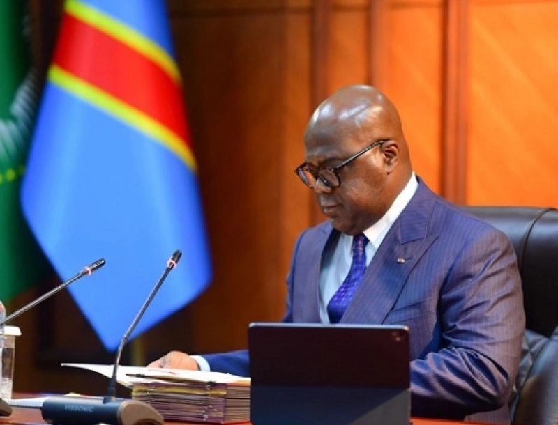 Le président de la République démocratique du Congo, Félix Tshisekedi