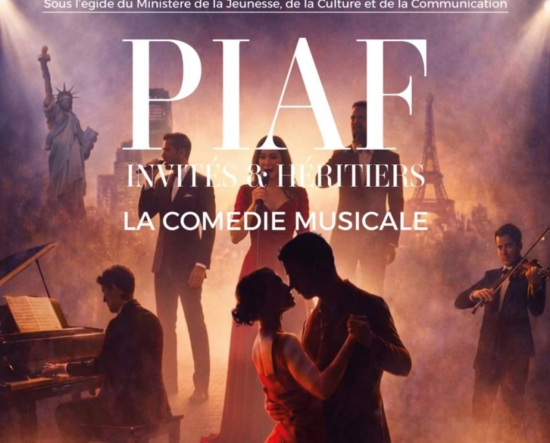 Les concerts Piaf, Invités & Héritiers sont prévus en avril 2026 à Rabat, Meknès, Casablanca et Marrakech.