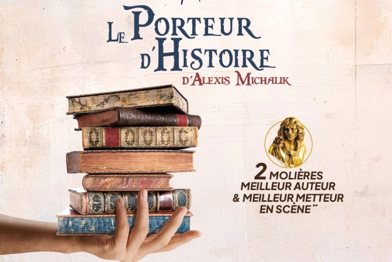 La pièce théâtrale Le porteur d'histoire arrive au Maroc les 8 et 9 avril 2026.