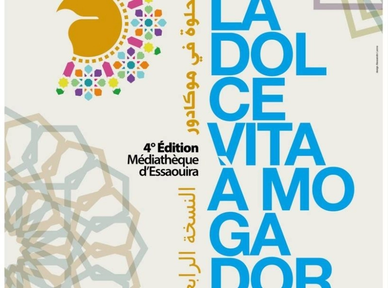 La 4e édition de La Dolce vita à Mogador aura lieu du Du 15 au 18 avril 2026 à Essaouira.