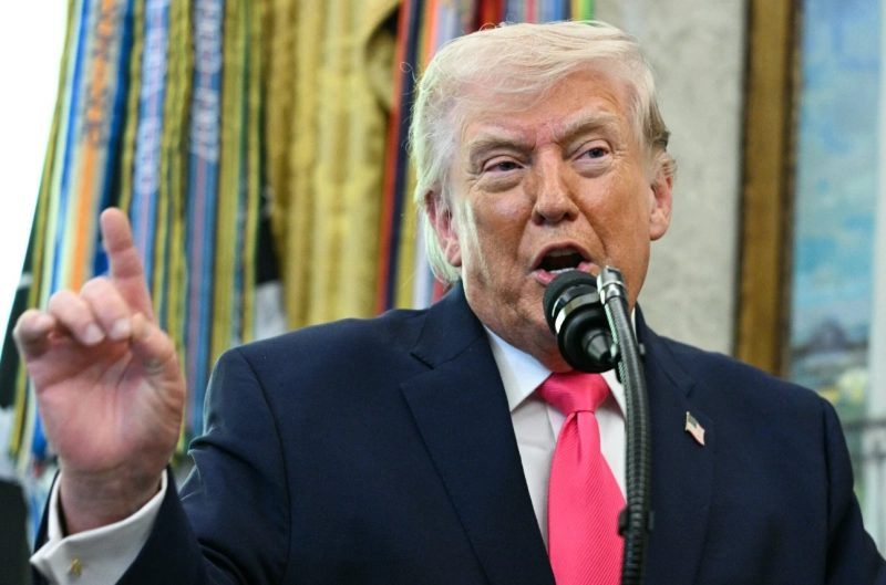 Le président américain Donald Trump