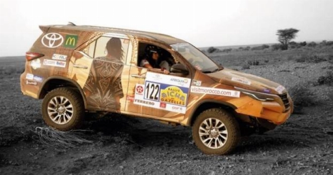 Challenge Beauty Car- Rallye Aicha des Gazelles.
