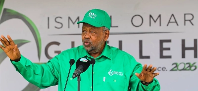 Lancement de la campagne électorale pour la présidentielle du 10 avril avec le meeting du président sortant Ismaïl Omar Guelleh.