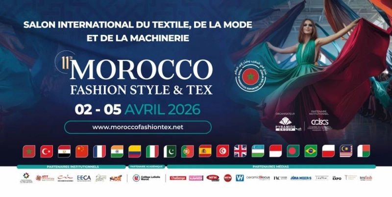 Du 2 au 5 avril 2026, l’OFEC abritera la 11ᵉ édition de Morocco Fashion Style & Tex.