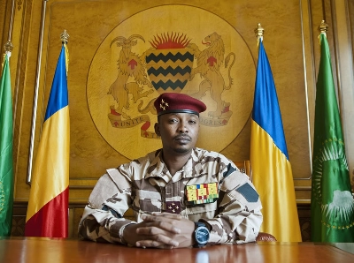 Le président du Tchad, Mahamat Idriss Déby Itno,