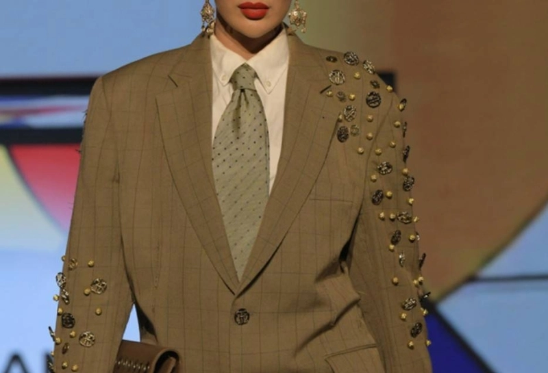 Hommage à Yves Saint Laurent- Morocco Fashion Style & Tex 2026. Photo (Aissa-Xinhua)