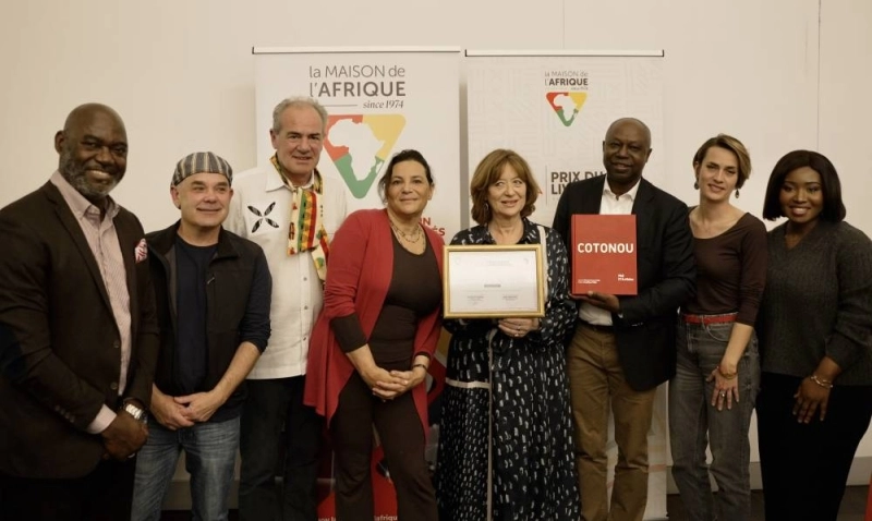 Remise du Prix Nid d'artistes à Paris.