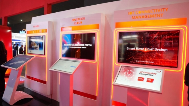 Maroc Telecom met en avant ses solutions IoT, illustrant l’usage des objets connectés pour améliorer la performance, la traçabilité et la gestion en temps réel des activités.