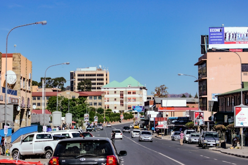 Maseru, capitale du Lesotho