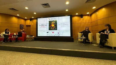 Conférence de presse du FLAM 2026 tenue le 9 avril au siège de Saham Bank à Casablanca.