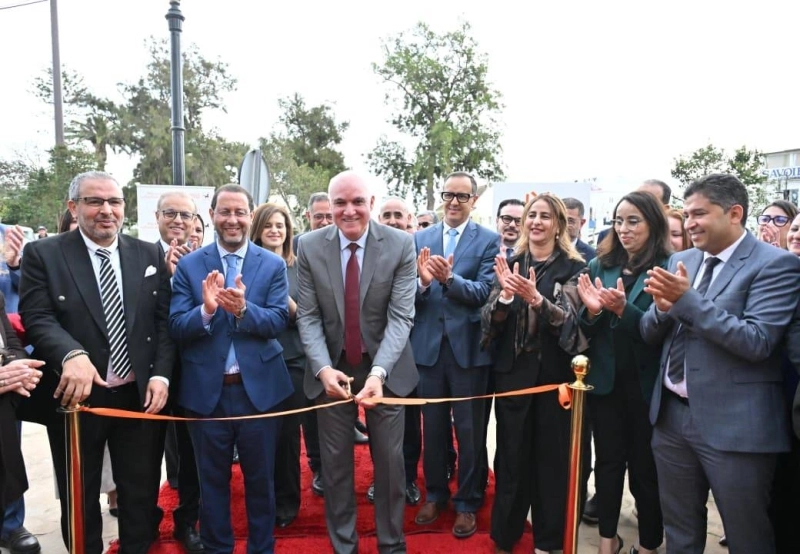 La Banque Populaire inaugure son deuxième centre Al Moukawil Chaabi à Tanger.