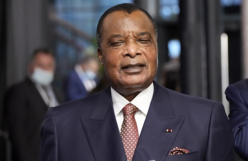 Le président de la République du Congo, Denis Sassou Nguesso,