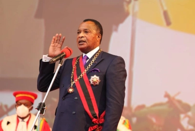 Le président de la République du Congo, Denis Sassou Nguesso,