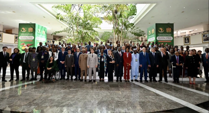 Photo de Famille des participants à la 5ème édition du cycle de formation spécialisée pour les observateurs électoraux en Afrique.