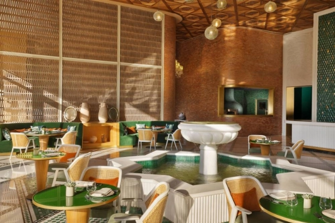 La Brasserie Magnolia- Waldorf Astoria Rabat-Salé.