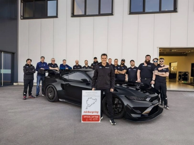 Mustang GTD Competition- un nouveau record historique au Nürburgring.