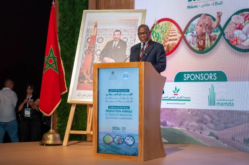 Sidi Tiémoko Touré, ministre ivoirien des ressources animales et halieutiques.