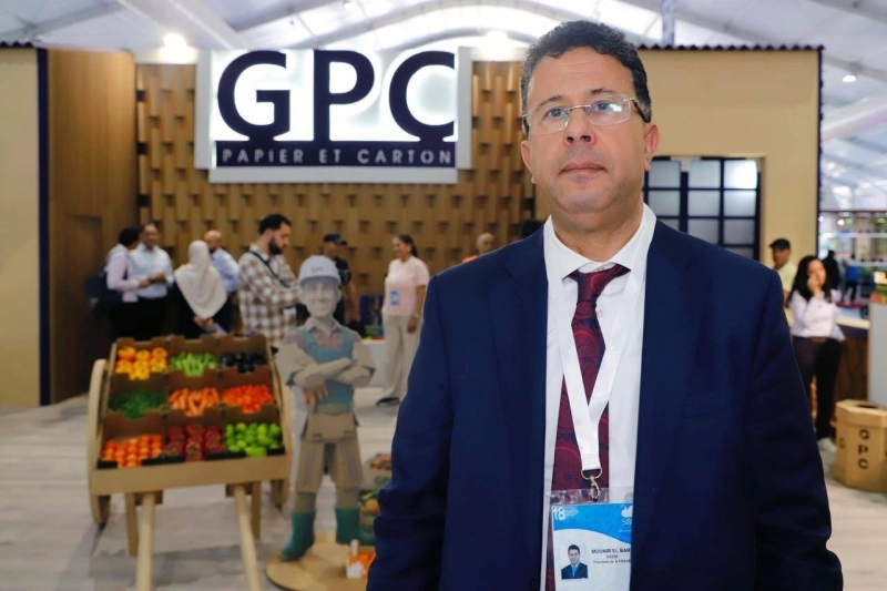 Mounir El Bari, directeur général de GPC Papier & Carton.