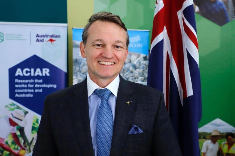 Damien Patrick Donovan, ambassadeur de l'Australie au Maroc.