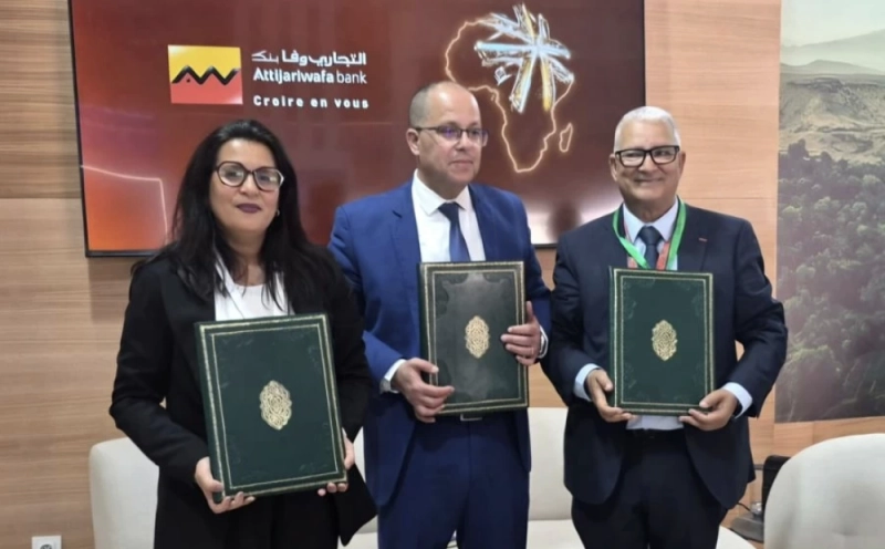 Partenariat - Attijariwafa bank, l’Office National Interprofessionnel des Céréales et des Légumineuses (ONICL) et la Fédération Nationale de la Minoterie (FNM)